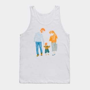 Happiness is family Tank Top